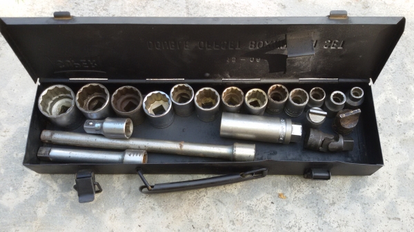 ชุดบล็อก 4 หุน U.S.A.รุ่นเก่างานคุณภาพ