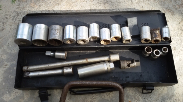 ชุดบล็อก 4 หุน U.S.A.รุ่นเก่างานคุณภาพ