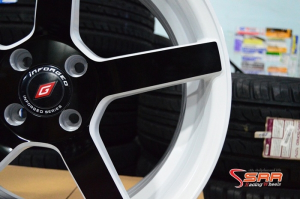 iNFORGED CV3 ขอบ17 4H100 M/W/BK iNFORGED CV3 ขอบ17 4H100 M/W/BK