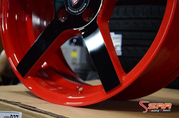 iNFORGED CV3 ขอบ17 4H100 M/RED/BK