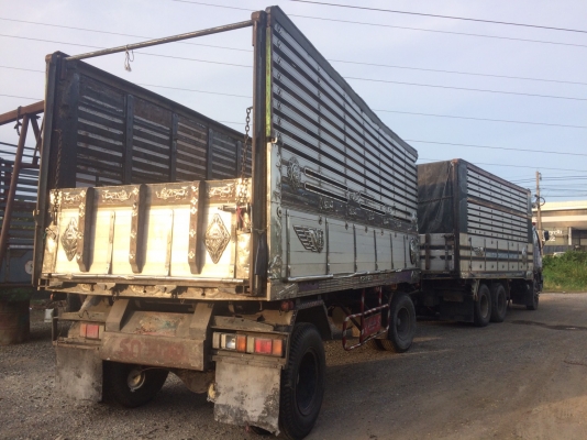 HINO 3M เครื่อง K13D turbo - 360 แรง ปี 47 ดัมพ์มิเนียมแม่ลูก 2 เพลา ไม่มีสโลด์ ทะเบียนพร้อม HINO 3M เครื่อง K13D turbo - 360 แรง ปี 47 ดัมพ์มิเนียมแม่ลูก 2 เพลา ไม่มีสโลด์ ทะเบียนพร้อม