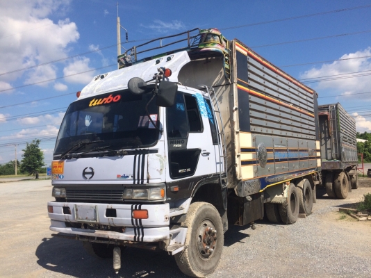 HINO 3M เครื่อง K13D turbo - 360 แรง ปี 47 ดัมพ์มิเนียมแม่ลูก 2 เพลา ไม่มีสโลด์ ทะเบียนพร้อม HINO 3M เครื่อง K13D turbo - 360 แรง ปี 47 ดัมพ์มิเนียมแม่ลูก 2 เพลา ไม่มีสโลด์ ทะเบียนพร้อม