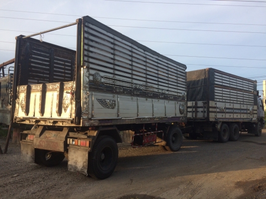 HINO 3M เครื่อง K13D turbo - 360 แรง ปี 47 ดัมพ์มิเนียมแม่ลูก 2 เพลา ไม่มีสโลด์ ทะเบียนพร้อม HINO 3M เครื่อง K13D turbo - 360 แรง ปี 47 ดัมพ์มิเนียมแม่ลูก 2 เพลา ไม่มีสโลด์ ทะเบียนพร้อม