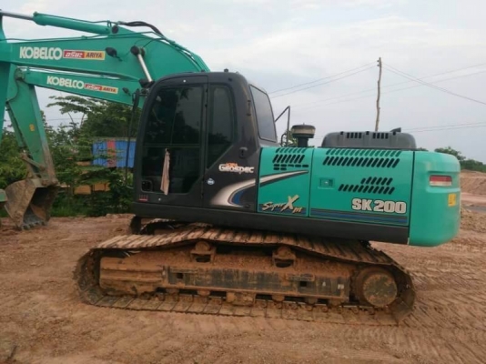 ขายดาวน์ 595,000 บาท KOBELCO SK200 MARK 8 SUPER Xm ทำงาน 1,7xx  ชม . ผ่อนต่อเดือนล่ะ 100,600 บาท เหลือ 37 งวด เครื่องดี ปั้มดี โช่หนา เอวแน่น ไฟฟ้าครบ  รถอยู่ จ.ยโสธร โทร&amp;ไอดีไลน์ 0610710295
