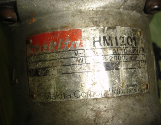 ขายสกัดไฟฟ้า (แย็ก) makita รุ่น HM1201