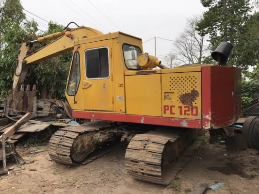 ขาย 335,000 บาท KOMATSU 12HT (PC120-1) เครื่อง 6BB1 ปั้มแรง โช่หนา เอวแน่น เอกสารชื้อขาย  รถอยู่ จ.ร้อยเอ็ด โทร&amp;ไอดีไลน์ 0610710295