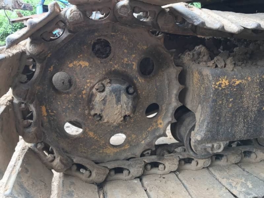 ขาย 335,000 บาท KOMATSU 12HT (PC120-1) เครื่อง 6BB1 ปั้มแรง โช่หนา เอวแน่น เอกสารชื้อขาย  รถอยู่ จ.ร้อยเอ็ด โทร&amp;ไอดีไลน์ 0610710295