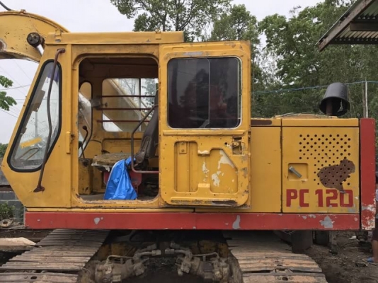 ขาย 335,000 บาท KOMATSU 12HT (PC120-1) เครื่อง 6BB1 ปั้มแรง โช่หนา เอวแน่น เอกสารชื้อขาย  รถอยู่ จ.ร้อยเอ็ด โทร&amp;ไอดีไลน์ 0610710295