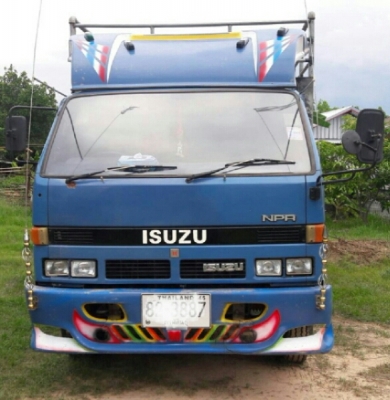 หกล้อ อีซูชุ NPR59LU5M115hp ปี37 รุ่น.ยาวพิเศษ 5ม เกียร์สั้น แอร์เย็นๆ รถห้าง สภาพดีสวยๆพร้อมใช้งาน 