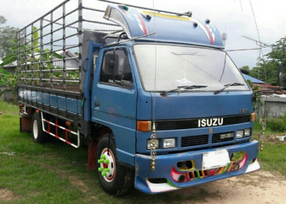 หกล้อ อีซูชุ NPR59LU5M115hp ปี37 รุ่น.ยาวพิเศษ 5ม เกียร์สั้น แอร์เย็นๆ รถห้าง สภาพดีสวยๆพร้อมใช้งาน 