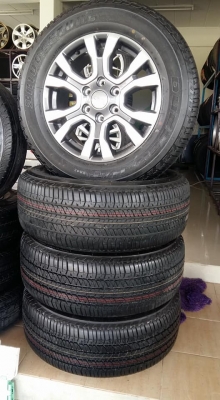 ขายล้อแม็กป้ายแดงถอดศูนย์ ranger 18&quot; ยางปี17 สนใจติดต่อร้าน ก.เจริญการยางครับ 081-3747940