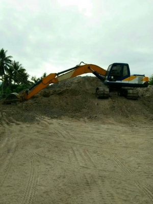 รถแมคโค. มาคทรี. มีเล่มทะเบียนรถพร้อมใช้.  รถอยู่หน้างาน.  พร้อมใช้มีแอร์