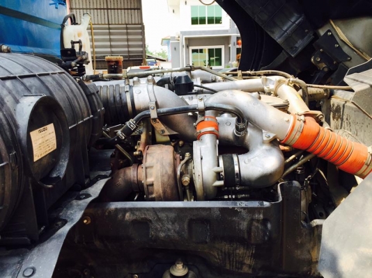 ขายแม่ลูก Isuzu 360 แรง ปี 56 ดัมพ์เหล็ก ลูก 3 เพลา น้ำหนักบรรทุก 30.6 ตัน