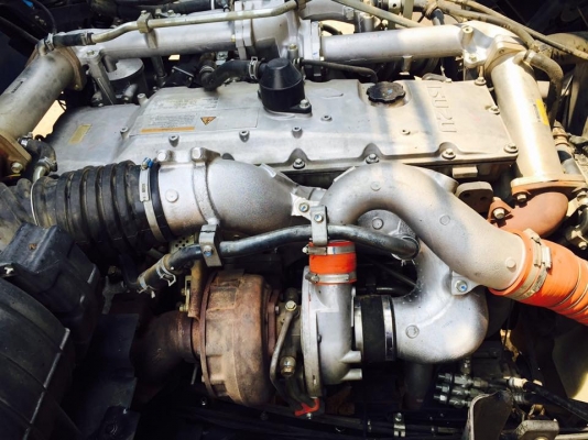 ขายแม่ลูก Isuzu 360 แรง ปี 56 ดัมพ์เหล็ก ลูก 3 เพลา น้ำหนักบรรทุก 30.6 ตัน