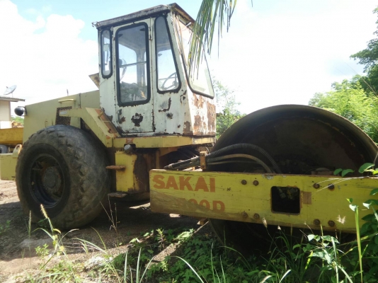 รถบด SAKAI SV500-D (เก่าไทย)เอกสารเล่มทะเบียน รถพร้อมใช้งาน