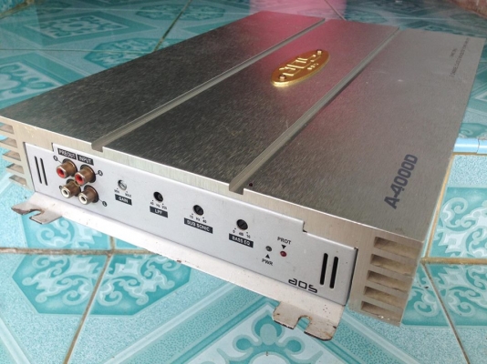 แอมป์คลาสดี aos A-4000D (ยาว39เซน)มือสองสภาพสวยอะไหล่งานเกรด มัดไฟลูกหย่ายๆ ขั่วไฟหย่ายๆใช้งานปกติ เบสดีมากหนักแน่นขับ10&quot;-12&quot;หล่อว้อยไม่เกิน3&quot;ได้ ขาย 2650 บาท สนใจ0892425454 อยู่สระบุรีส่งได้