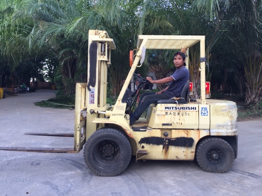 ขายFORKLIFT MITSUBISHI FG25(2.5ตัน) สวยเดิมจากญี่ปุ่น ยังไม่เคยใช้ในไทย 129,000เท่านั้น!!