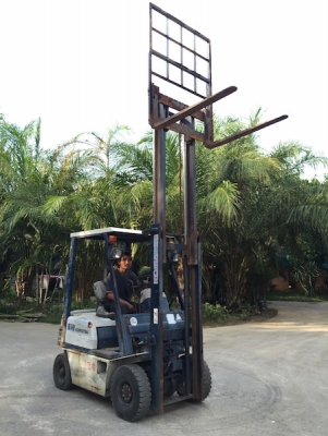 ขายFORKLIFT KOMATSU FG10-15(1.ตัน) สวยเดิมจากญี่ปุ่น ยังไม่เคยใช้ในไทย 99,000เท่านั้น!!