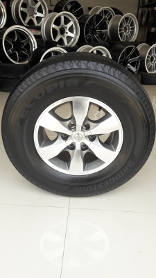 ล้อTOYOTA VIGO ขอบ16 6รู พร้อมยาง 4 ล้อ ล้อTOYOTA VIGO ขอบ16 6รู พร้อมยาง 4 ล้อ