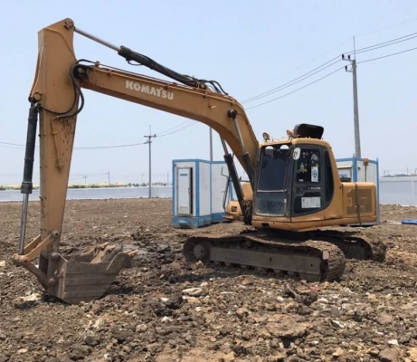 ขาย 635,000 บาท KOMATSU PC160-6K (มีไลน์หัวเจาะ) เครื่องดี ปั้มแรง โช่หนา เอวแน่น ไฟฟ้าครบ เอกสารชื้อขาย   รถอยู่ สุมทรปราการ โทร&amp;ไอดีไลน์ 0610710295