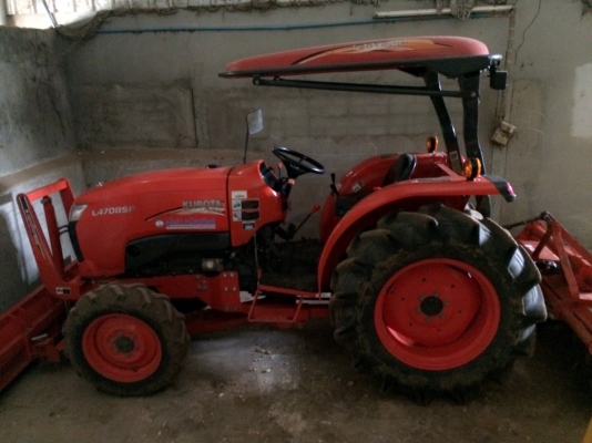 รถไถ 47 แรง L 4708 sp ปี 57 ช.ม.500 นิดฯฯ อุปกร 3 อย่าง ตราช้าง หมด ราคา 495000 บาท ดูรถที จ.สกลนคร สอบถามทีเบอร์ 098 668-3479 dtac 094 283-9369 สิทธิ์ คับ