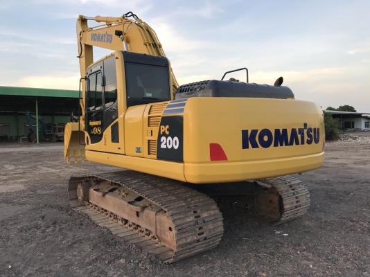ขาย KOMATSU PC200-8MO รถสวยมาก 5100 ชั่วโมง ชมรถได้ทุกวัน ติดต่อโดยตรง 081-4283210