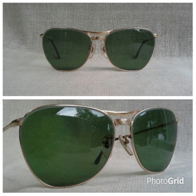 แว่นตาเยอรมันโกลด์ฟิลด์ ยุค &#039;50s &#039;เดอะ บิ๊กเนม&#039; ตัวจริง!  Vintage MARWITZ handmade in Germany