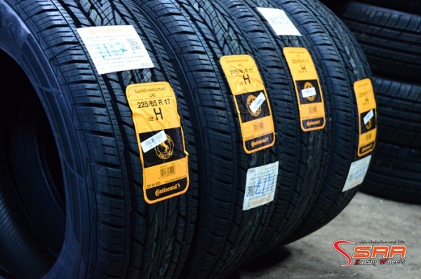 Continental ContiCrossContact LX2 225/65R17 ปี17 เส้นละ 3,900 บาท Continental ContiCrossContact LX2 225/65R17 ปี17 เส้นละ 3,900 บาท