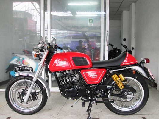 (โอนฟรี) ขาย Stallions Centaur Siam ไมล์แท้ 5674 กม ปี 2016 ตัวโช๊คหัวกลับ สภาพสวย สีแดง (โอนฟรี) ขาย Stallions Centaur Siam ไมล์แท้ 5674 กม ปี 2016 ตัวโช๊คหัวกลับ สภาพสวย สีแดง