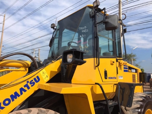 ขายรถตักล้อยาง KOMATSU WA100-5 รถนอกนำเข้าเองจากญี่ปุ่น สภาพสวยพร้อมใช้ มีVDOการทำงานครับ ขายรถตักล้อยาง KOMATSU WA100-5 รถนอกนำเข้าเองจากญี่ปุ่น สภาพสวยพร้อมใช้ มีVDOการทำงานครับ
