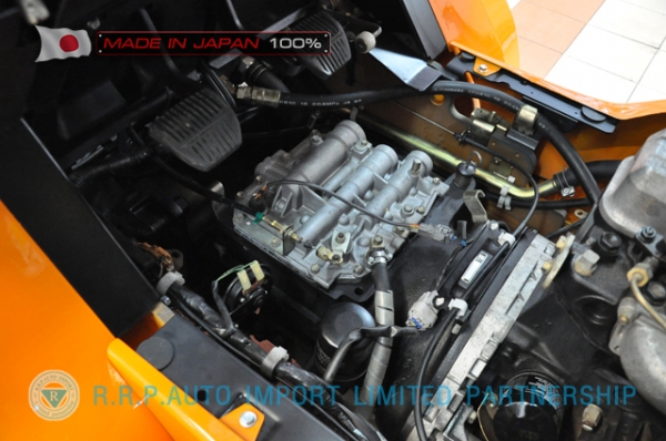 ขายรถโฟล์คลิฟท์มือสอง TOYOTA รุ่น 7FD25-15749 นำเข้าจากประเทศญี่ปุ่น 100\% ไม่เคยใช้งานในไทย