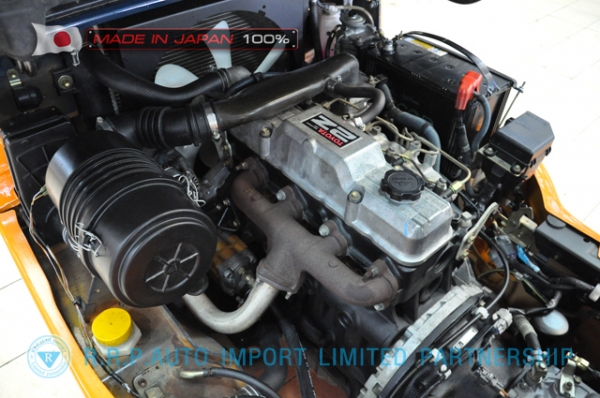 ขายรถโฟล์คลิฟท์มือสอง TOYOTA รุ่น 7FD25-15749 นำเข้าจากประเทศญี่ปุ่น 100\% ไม่เคยใช้งานในไทย