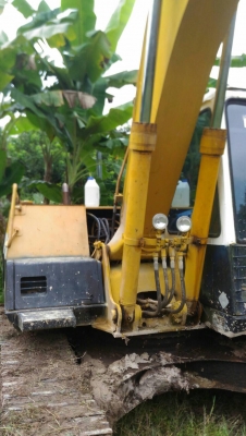 Pc120-5 คอนโทนสั้น วางเครื่องมิตซูฯเทอร์โบ รถสภาพดี สวย แรง เร็วมาก