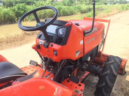 มาแล้วรถไร่ แทรกเตอร์ L3408 พร้อมใบดันดิน+ผานบุกเบิก