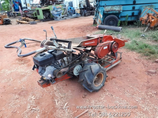 ขาย เครื่องย่อยไม้ พร้อมรถ แบบล้อยาง KOWA 313A เก่าญี่ปุ่นแท้