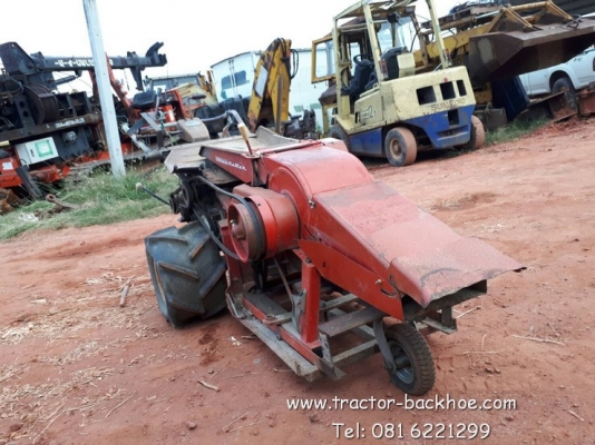 ขาย เครื่องย่อยไม้ พร้อมรถ แบบล้อยาง KOWA 313A เก่าญี่ปุ่นแท้