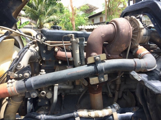 Isuzu 270 แรง ยูโรทู ปี 51 กระบะดัมพ์มิเนียม มีระบบลากพ่วง