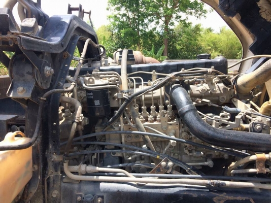 Isuzu 270 แรง ยูโรทู ปี 51 กระบะดัมพ์มิเนียม มีระบบลากพ่วง