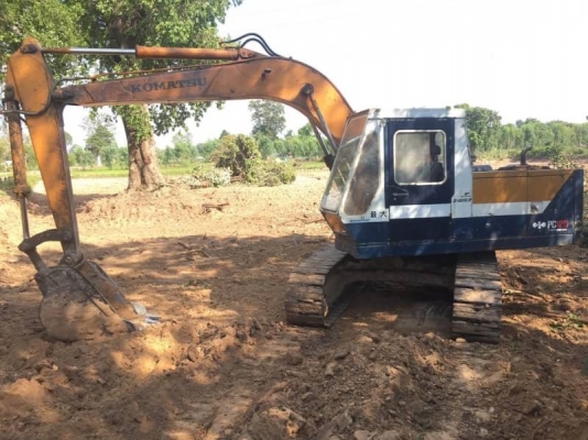 ขาย 365,000 แฟนพันธุ์แท้ KOMATSU 12HT (PC120-1) เครื่องเดิมแรง ปั้มแรง โช่หนา เอวแน่น เอกสารชื้อขาย  รถอยู่ จ.ร้อยเอ็ด โทร&amp;ไอดีไลน์ 0610710295