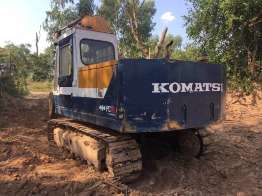 ขาย 365,000 แฟนพันธุ์แท้ KOMATSU 12HT (PC120-1) เครื่องเดิมแรง ปั้มแรง โช่หนา เอวแน่น เอกสารชื้อขาย  รถอยู่ จ.ร้อยเอ็ด โทร&amp;ไอดีไลน์ 0610710295