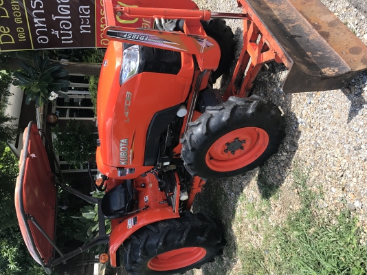 รถไถL4708. อุปกรณ์3 ชิ้น. ครบพร้อมทำงาน