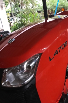 รถไถL4708. อุปกรณ์3 ชิ้น. ครบพร้อมทำงาน