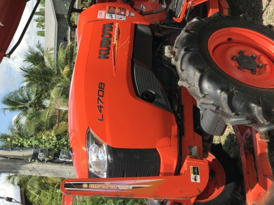 รถไถL4708. อุปกรณ์3 ชิ้น. ครบพร้อมทำงาน