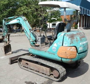 ขาย แบคโฮ รถขุด โคม้สซุ KOMATSU PC20-7เก่านอก ไม่เคยใช้งานในไทย พร้อมลายหัวเจาะ และปากคีบ