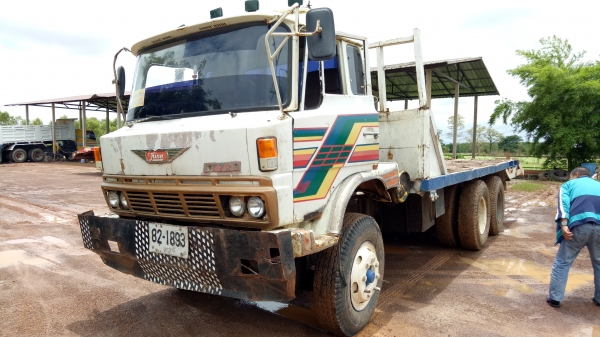 ขายด่วนHINO KT925สองเพลาZMเบรคแห้งทิฟฟี่พวงมาลัยเพาเวอร์เครื่องEK100. 260แรงหางปลาขึ้น200ได้สบายเอกส
