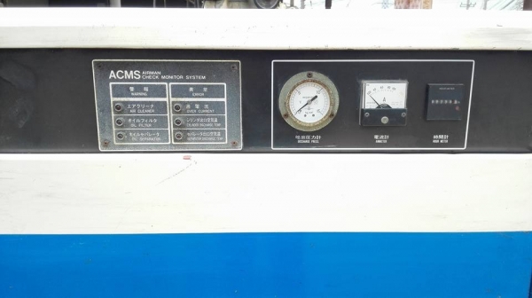 ปั้มลมสกรูญี่ปุ่น AIRMAN SAS37P ขนาด 50 HP 380V 7 kg/cm2 พร้อมใช้งาน ปั้มลมสกรูญี่ปุ่น AIRMAN SAS37P ขนาด 50 HP 380V 7 kg/cm2 พร้อมใช้งาน