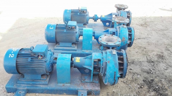 ** เหลือ 1 ตัว **ปั้มน้ำหอยโข่ง PACO PUMP หน้า 8"- 6" มอเตอร์ 20 HP 380V พร้อมใช้