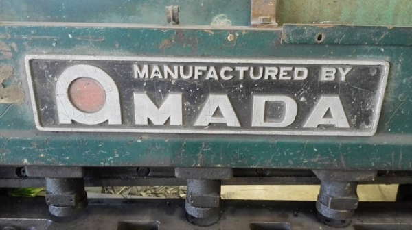 ** SOLD ** ตะไกรซอยเดินเฟืองญี่ปุ่น AMADA P-24 หน้ากว้าง 2000 mm ตัดหนา Max 4 mm 380V พร้อมใช้