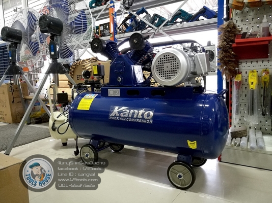 ปั๊มลมสายพาน 100 ลิตร 3HP  12,000 บาท  ส่งฟรี