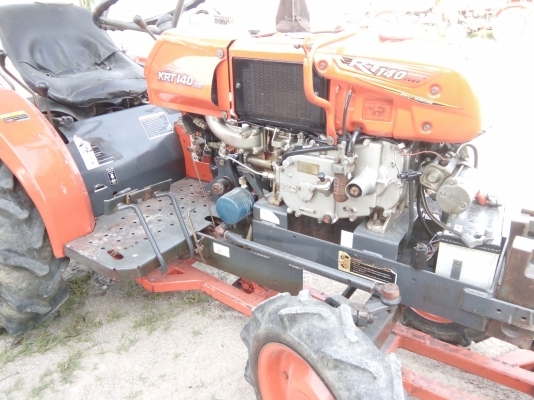 ขายคูโบต้าKRT140พัส พร้อมใช้ เล่มพร้อม อุปกรณ์ดีนหน้าผานสาม ล่อเหล็ก